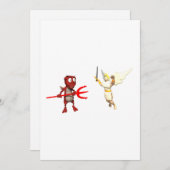 Heaven and Hell Kaart (Voorkant / Achterkant)