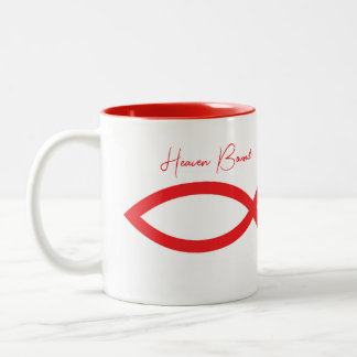 Heaven Bound Two-Tone Coffee Mok