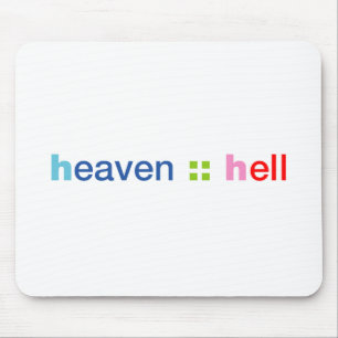 Heaven en Hell Muismat