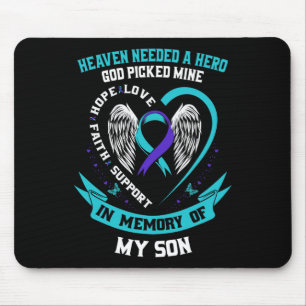 Heaven had een Hero nodig die mijn zoon zelfmoord Muismat