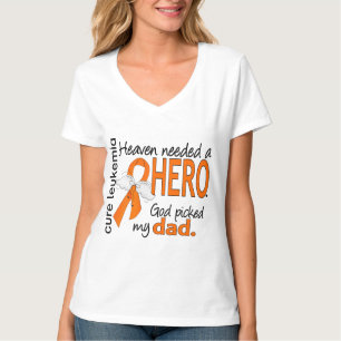 Heaven had een Hero Papa leukemie nodig T-shirt