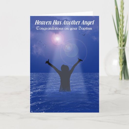 HEAVEN HEEFT EEN ANDER ANGEL (Vrouw) Kaart (Voorkant)