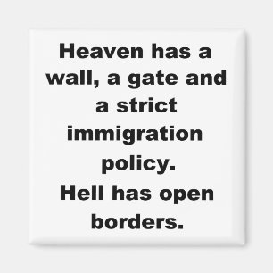 Heaven heeft een muur. magneet