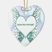 Heaven heeft een nieuwe engel keramisch ornament (Links)