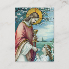 Heaven in Our Soul Prayer Cards Visitekaartje