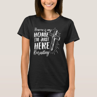 Heaven is mijn thuis... ik ben hier net 3 t-shirt