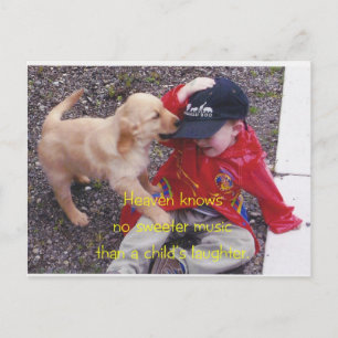 Heaven Laughs Briefkaart