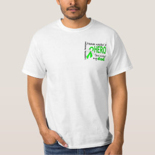 Heaven Needs a Hero Dad Lymphoma T-shirt
