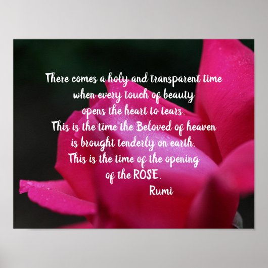Heaven On Earth Inspirerend Quote Poster (Voorkant)