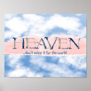 Heaven Quote Christelijk Poster