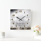 Heaven Scripting Vierkante Klok (Huis)