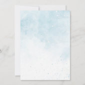 Heaven Send Baby shower (Boy) Kaart (Achterkant)