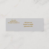 Heaven Sent Mini Visitekaartje (Achterkant)