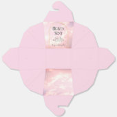 Heaven Sent Pink Clouds Celestial Baby shower Bedankdoosjes (Ongevouwen)