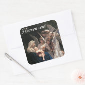 Heaven Sent Square Sticker (Envelop)