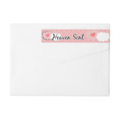 Heaven Sent Wrap rond het Etiket van het Adres (Achterkant)