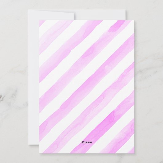 Heaven stuurde haar paarse uitnodiging (Achterkant)