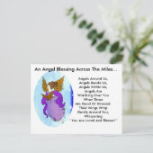 Heavenly Angel Briefkaart (Staand voorkant)