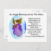 Heavenly Angel Briefkaart (Voorkant / Achterkant)