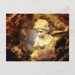 Heavenly Angel Cherub Briefkaart