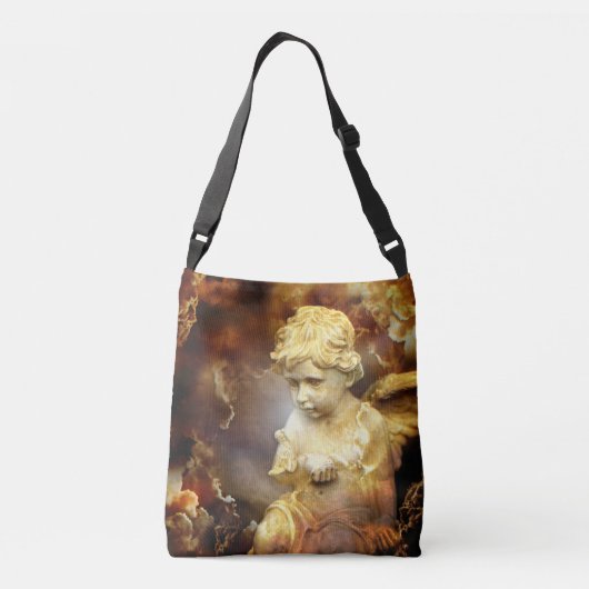 Heavenly Angel Cherub Crossbody Tas (Achterkant)