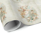 Heavenly Angel Cherubs  script Cadeaupapier (Rol Hoek)