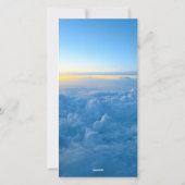 Heavenly Angel Flat Vakantie Kaart (Achterkant)