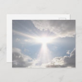 Heavenly angelic sky briefkaart (Voorkant / Achterkant)