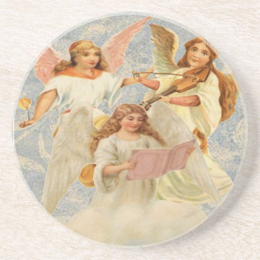 Heavenly Angels Coaster Zandsteen Onderzetter (Voorkant)