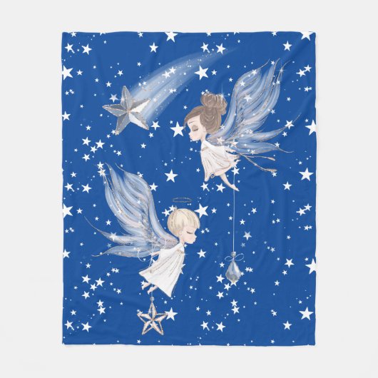 Heavenly Angels Fleece Deken (Voorkant)