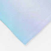 Heavenly Bliss: Grijs en Wit Konijntje op Wolk met Fleece Deken (Hoek)