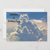Heavenly Clouds Uitnodiging (Voorkant)