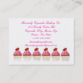 Heavenly Cupcakes Visitekaartje (Achterkant)