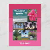 Heavenly Hawaii Briefkaart (Voorkant)