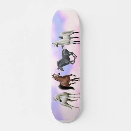 Heavenly Horses Skateboard (Voorkant)