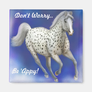 Heavenly Leopard Appaloosa Magnet Magneet