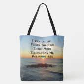 HEAVENLY PHILIPPIANS 4:13 SCRIPTURE DESIGN DRAAGTAS (Achterkant)