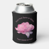 Heavenly Pink Rose gepersonaliseerd Blikjeskoeler (Blikje Achterkant)