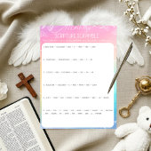 Heavenly Rainbow Mother's Scripture Scramble Game Kaart