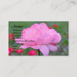 Heavenly Roze Visitekaartje