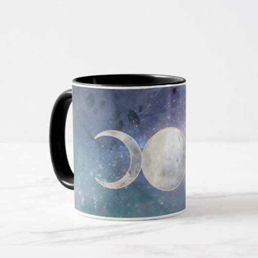 Heavenly Universe Moon Goddess Moonstone Mok (Voorkant links)