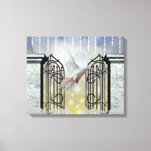 Heavenly Wrapped Canvas Afdruk (Voorkant)