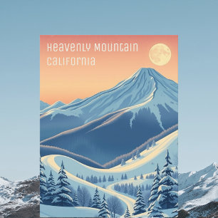 HeavenMountain California vacances ski Carte posta