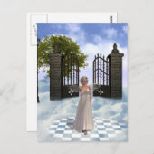 Heavens Angel Briefkaart (Voorkant / Achterkant)