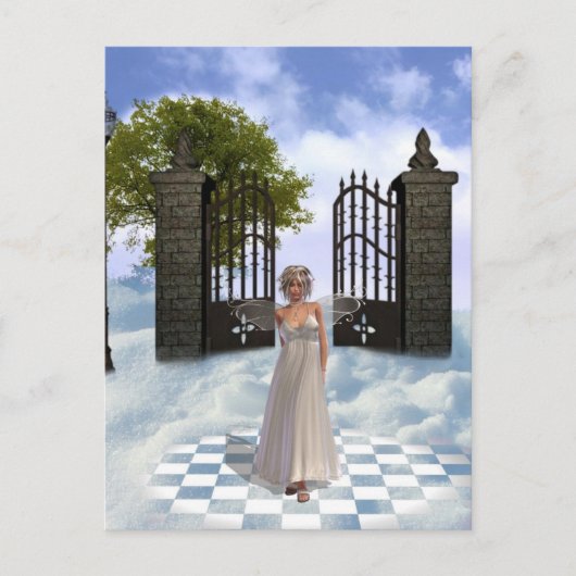 Heavens Angel Briefkaart (Voorkant)