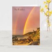 Heaven's Bridges, het regenbooggedicht Kaart (Gele Bloem)