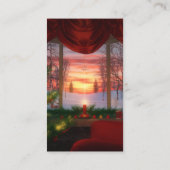 Heaven's Dayspring kerstBladwijzer Visitekaartje (Achterkant)