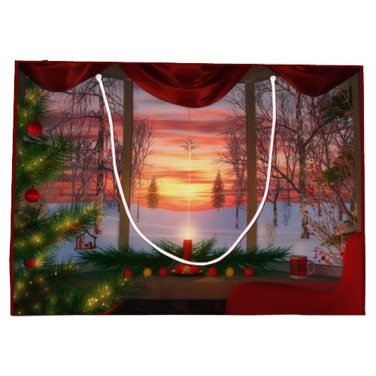 Heaven's Dayspring kerstcadeau Groot Cadeauzakje (Achterkant)