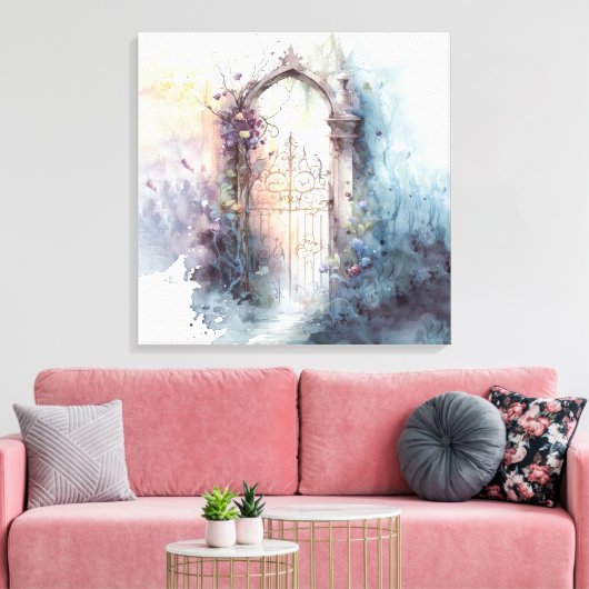 Heaven's Gate Canvas Print (Insitu (Woonkamer))