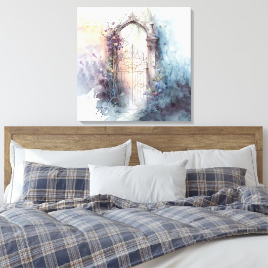 Heaven's Gate Canvas Print (Insitu (Slaapkamer))